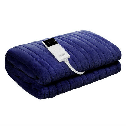 Giselle Home & Garden > Bedding > Blankets & Throws Giselle Bedding Electric Throw Blanket - Navy