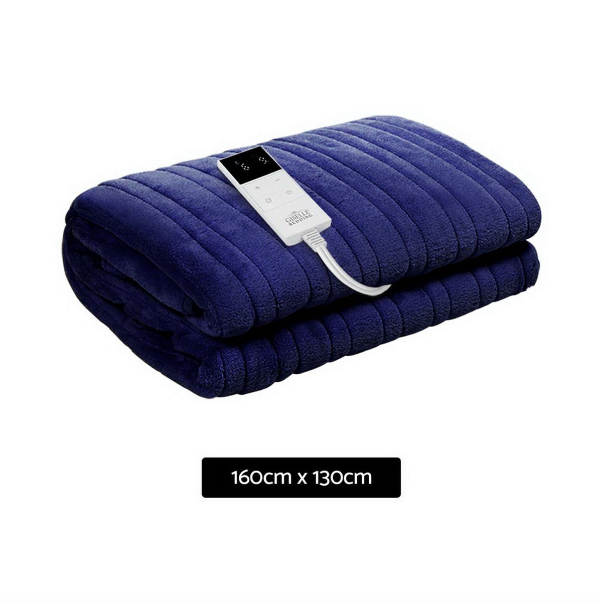 Giselle Home & Garden > Bedding > Blankets & Throws Giselle Bedding Electric Throw Blanket - Navy