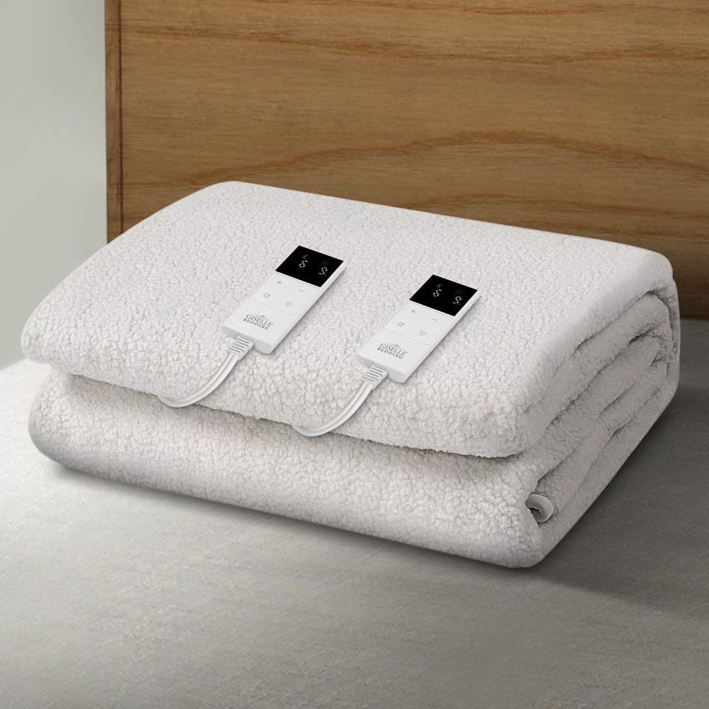 Giselle Home & Garden > Bedding > Blankets & Throws Giselle Bedding Queen Size Electric Blanket Fleece