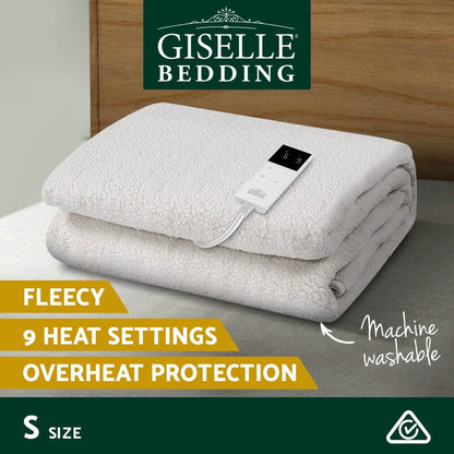 Giselle Home & Garden > Bedding > Blankets & Throws Giselle Bedding Single Size Electric Blanket Fleece
