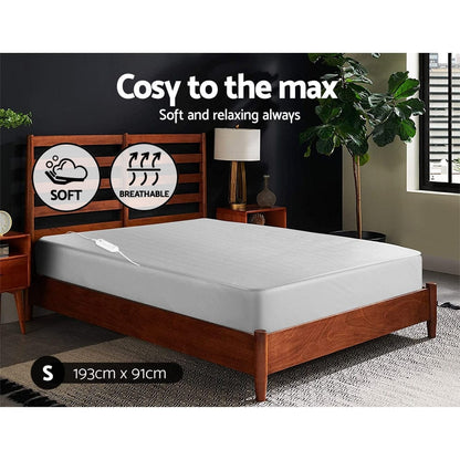 Giselle Home & Garden > Bedding > Blankets & Throws Giselle Bedding Single Size Electric Blanket Polyester
