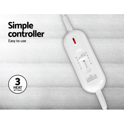 Giselle Home & Garden > Bedding > Blankets & Throws Giselle Bedding Single Size Electric Blanket Polyester