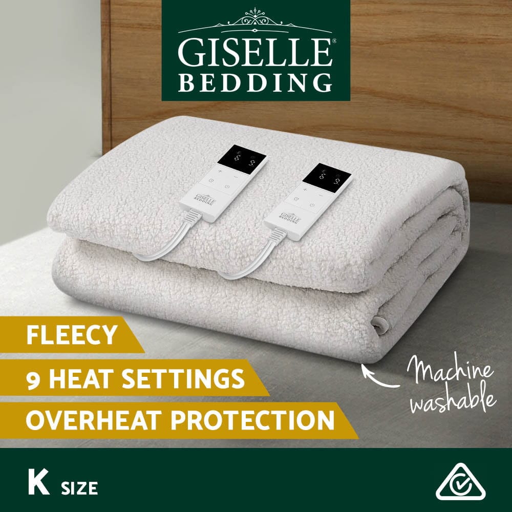 Giselle Home & Garden > Bedding > Blankets & Throws Giselle Electric Blanket Fleecy Underlay King