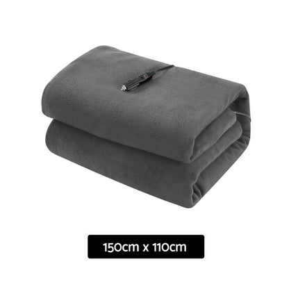 Giselle Home & Garden > Bedding > Blankets & Throws Giselle Electric Heated Blanket Car Throw Rug Grey