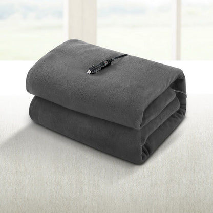 Giselle Home & Garden > Bedding > Blankets & Throws Giselle Electric Heated Blanket Car Throw Rug Grey