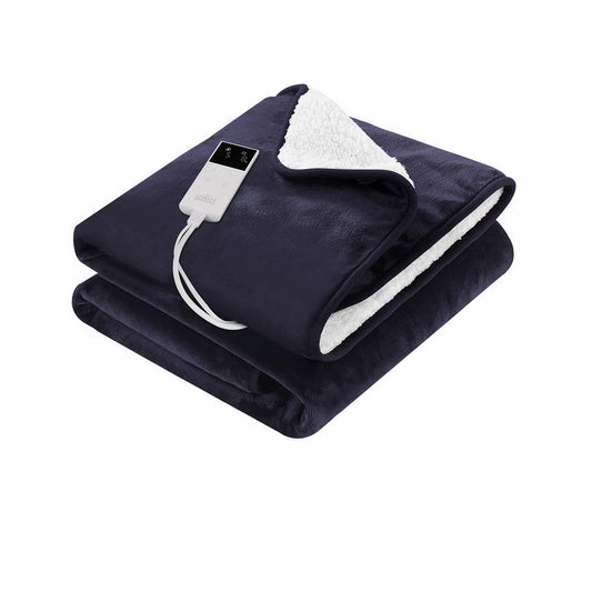 Giselle Home & Garden > Bedding > Blankets & Throws Giselle Electric Throw Rug Heated Blanket Fleece Charcoal