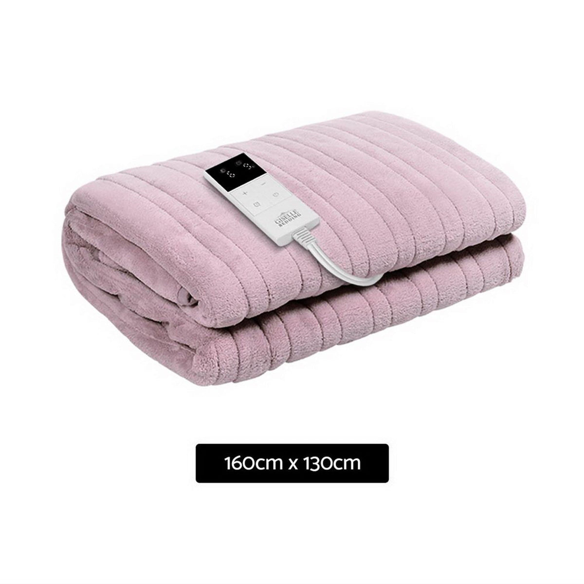 Giselle Home & Garden > Bedding > Blankets & Throws Giselle Electric Throw Rug Heated Blanket Fleece Pink