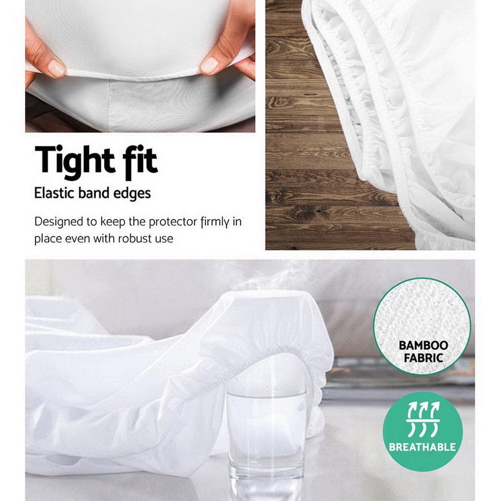 Giselle Home & Garden > Bedding > Mattress Protectors Giselle Bedding Mattress Protector King Single