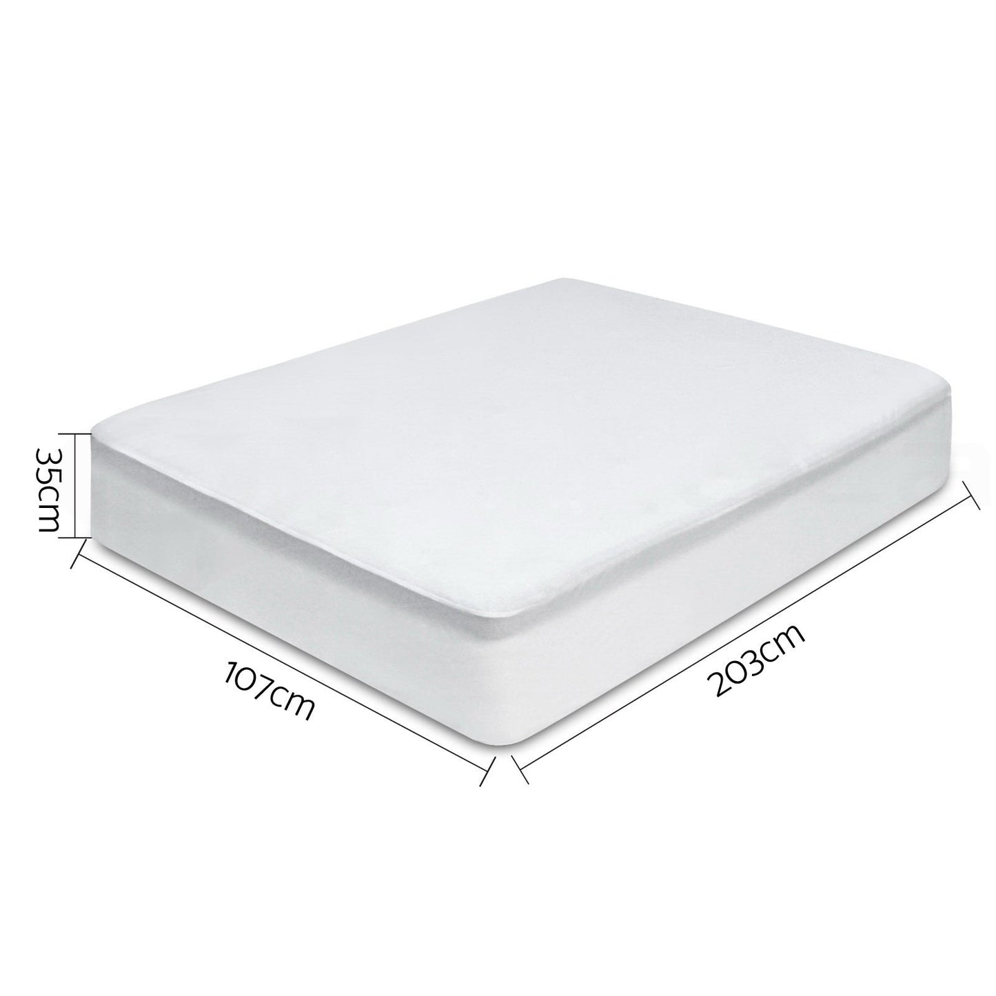 Giselle Home & Garden > Bedding > Mattress Protectors Giselle Bedding Mattress Protector King Single