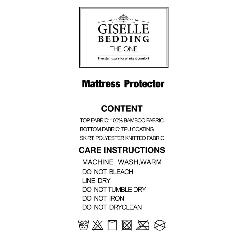 Giselle Home & Garden > Bedding > Mattress Protectors Giselle Bedding Mattress Protector Queen