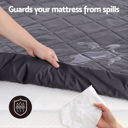 Giselle Home & Garden > Bedding > Mattress Protectors Giselle Water-Resistant Mattress Protector Microfiber 35cm 360° Fit Single