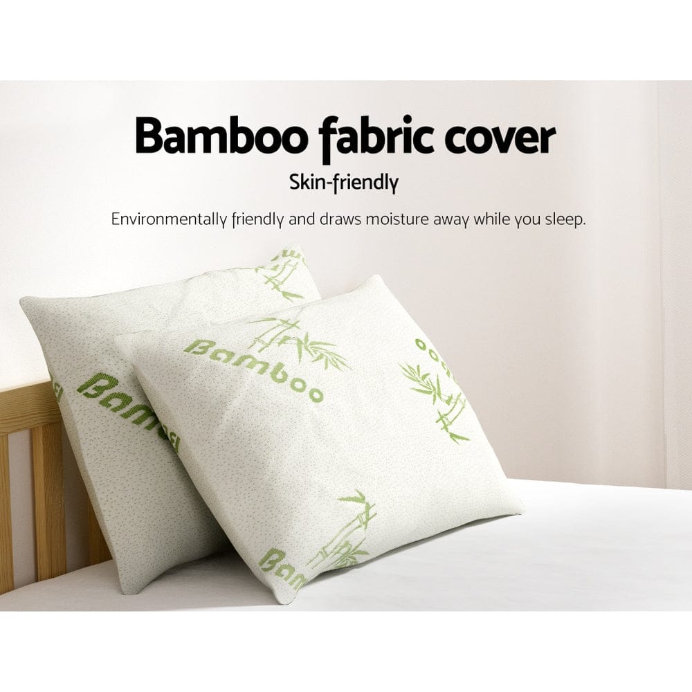 Giselle Home & Garden > Bedding > Pillows Giselle Bedding 4 Pack Bamboo Pillow Family Hotel