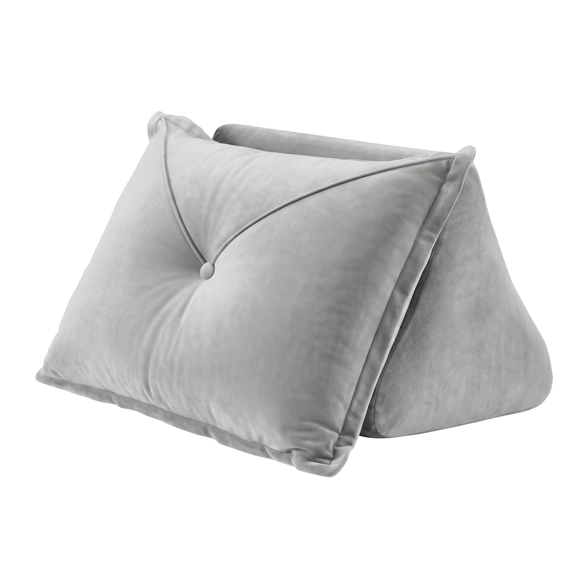 Giselle Home & Garden > Bedding > Pillows Giselle Bedding Back Pillow for Sitting in Bed, No-Collapse 25D High-Density Base, Ergonomic Lumbar Support Pillow for Gaming, Nursing & Floor Tatami, 90% Shredded Sponge Cushion with Washable Velvet Cover