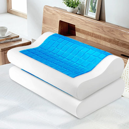 Giselle Home & Garden > Bedding > Pillows Giselle Bedding Contour Pillow Cool Gel Twin Pack