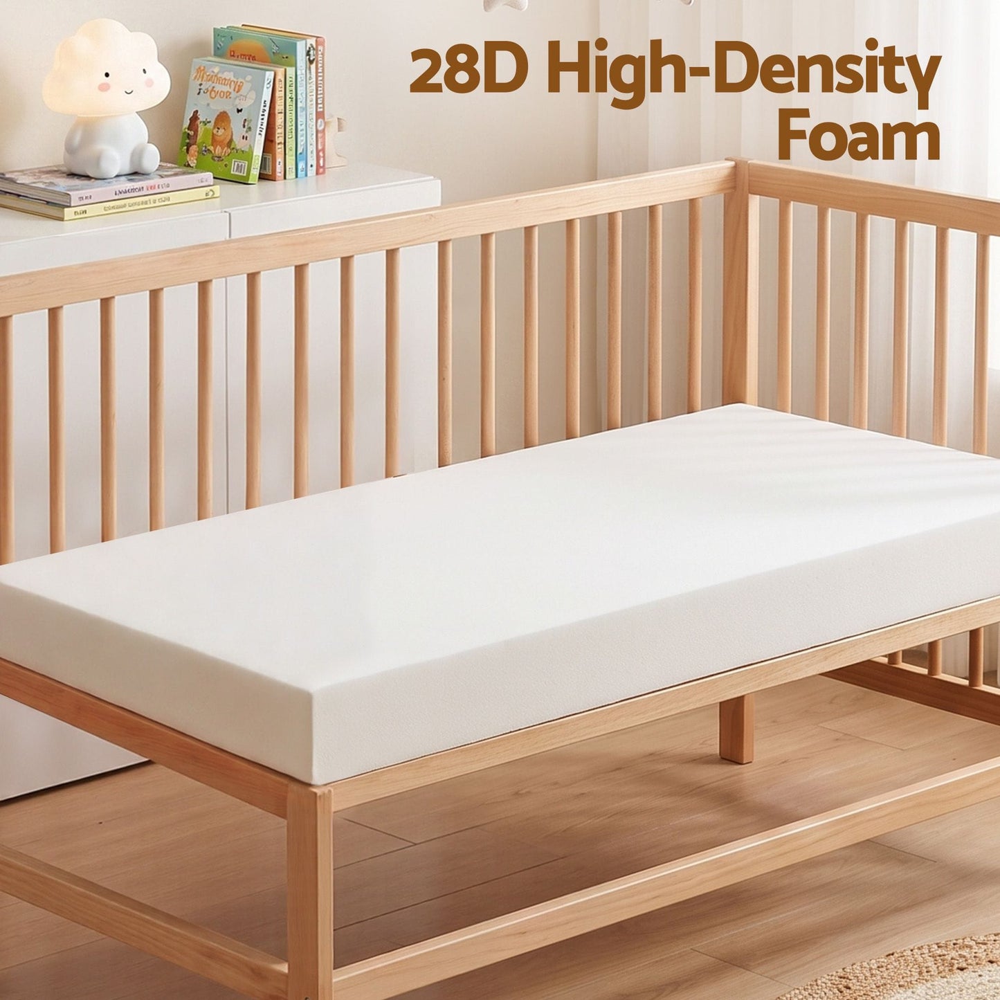 Giselle Home & Garden > Bedding > Pillows Giselle Bedding Cot Mattress, 11cm Thick Baby Mattress with Tencel Cover