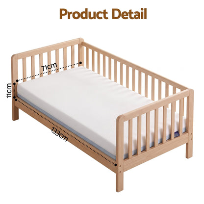 Giselle Home & Garden > Bedding > Pillows Giselle Bedding Cot Mattress, 11cm Thick Baby Mattress with Tencel Cover
