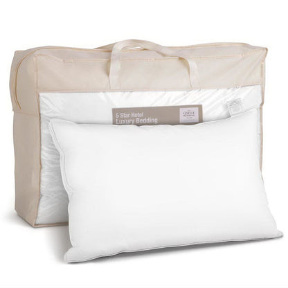 Giselle Home & Garden > Bedding > Pillows Giselle Bedding Duck Feather Down Pillow Luxury Twin Pack