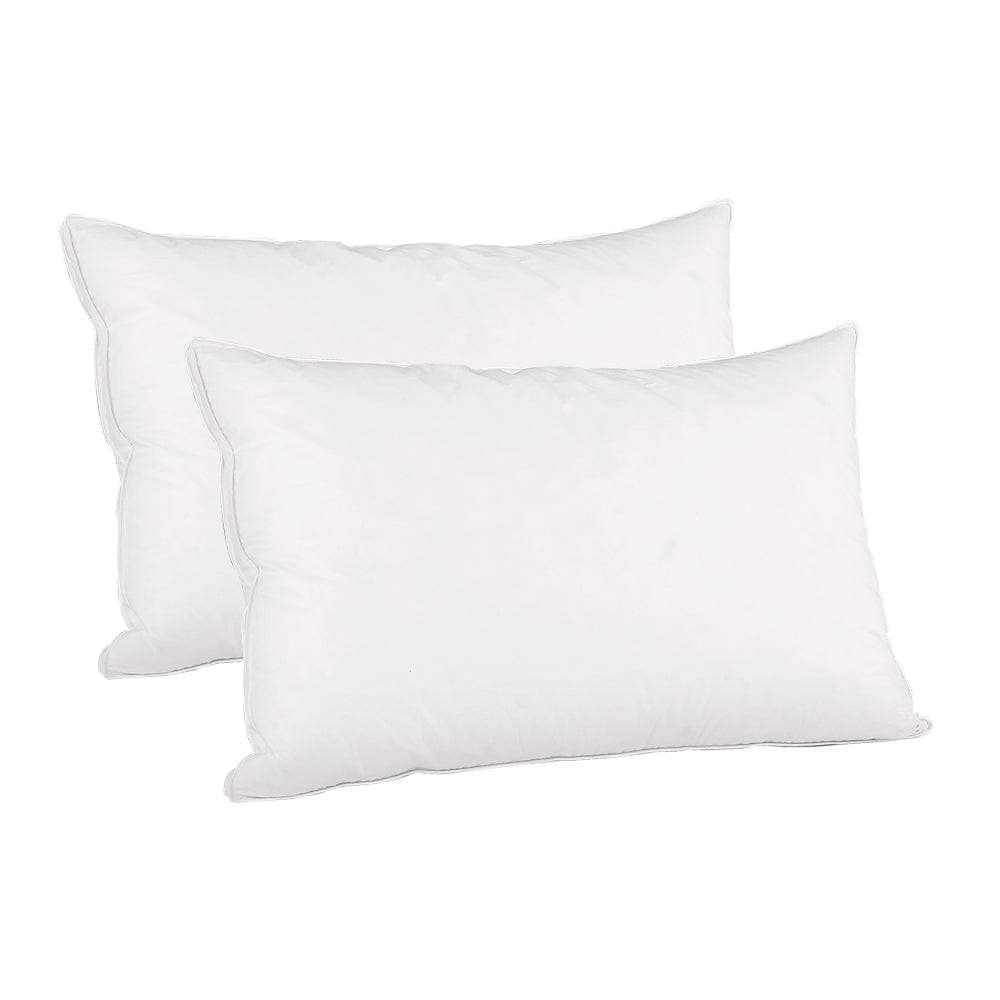 Giselle Home & Garden > Bedding > Pillows Giselle Bedding Duck Feather Down Pillow Luxury Twin Pack