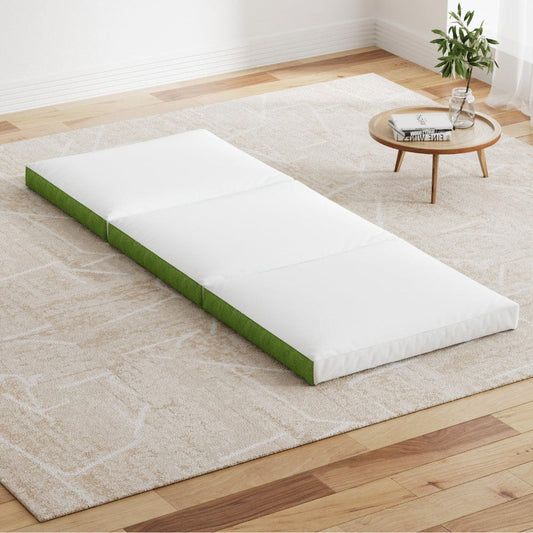 Giselle Home & Garden > Bedding > Pillows Giselle Bedding Foldable Mattress Folding Foam Trifold Green
