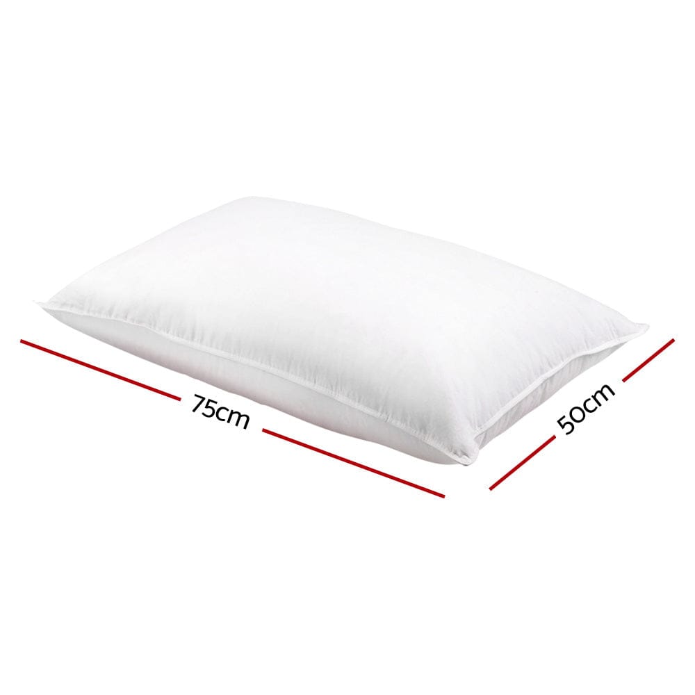 Giselle Home & Garden > Bedding > Pillows Giselle Bedding Goose Feather Down Pillow Twin Pack
