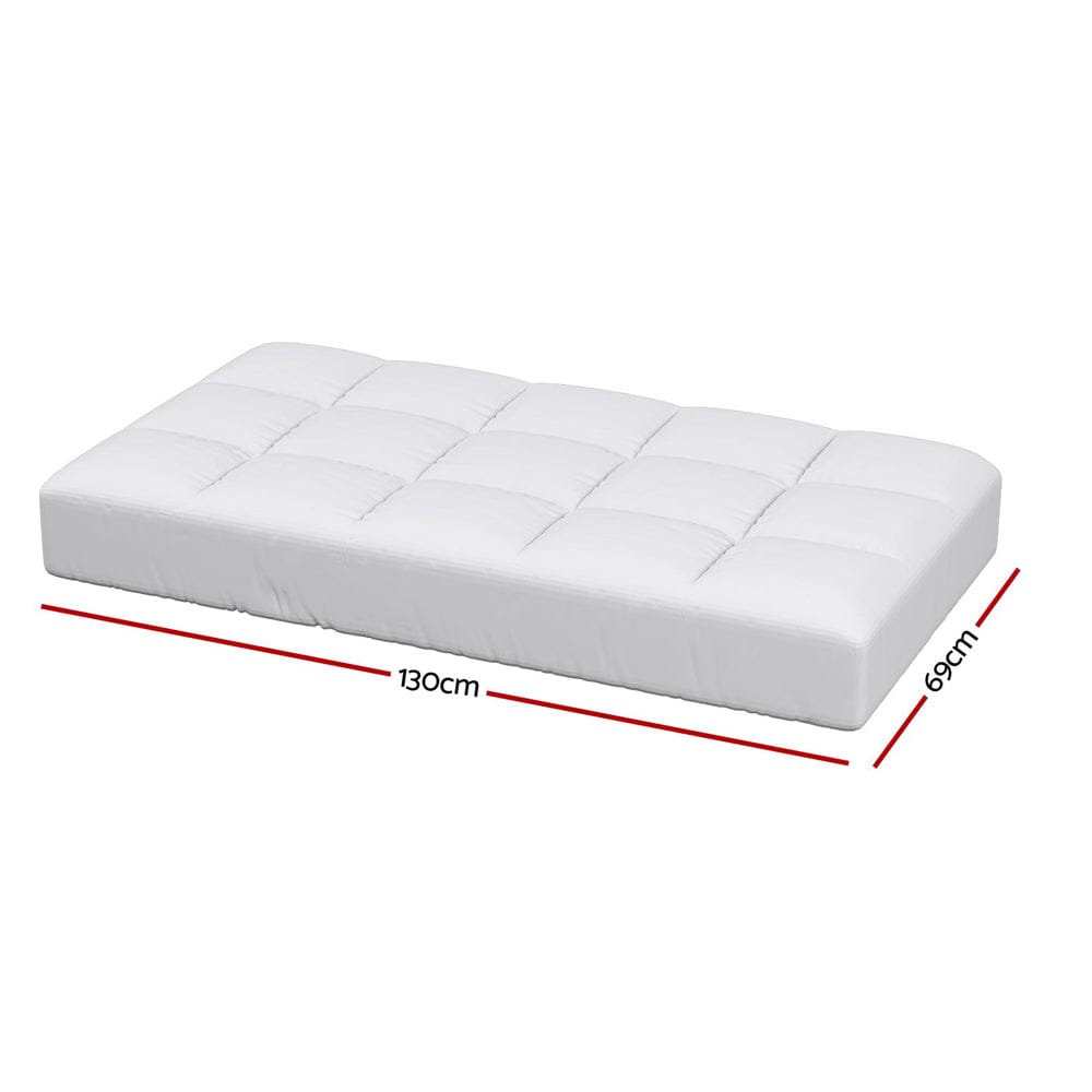 Giselle Home & Garden > Bedding > Pillows Giselle Bedding Mattress Topper Pillowtop Bamboo Cot