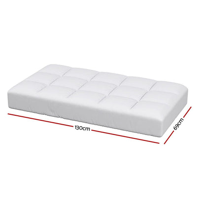 Giselle Home & Garden > Bedding > Pillows Giselle Bedding Mattress Topper Pillowtop Bamboo Cot