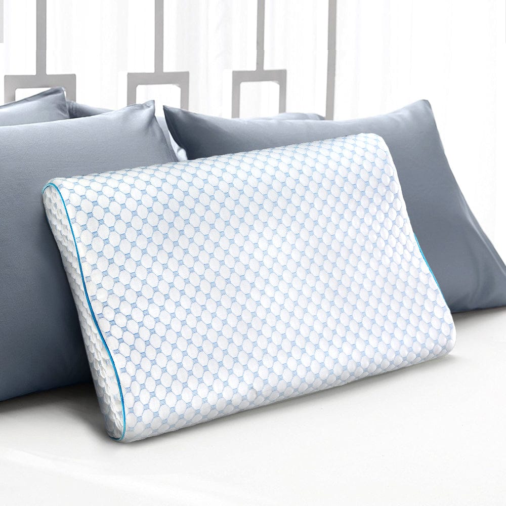 Giselle Home & Garden > Bedding > Pillows Giselle Bedding Memory Foam Contour Pillow Cool Gel