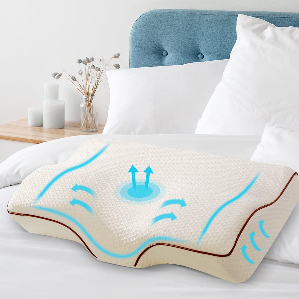Giselle Home & Garden > Bedding > Pillows Giselle Bedding Memory Foam Contour Pillow