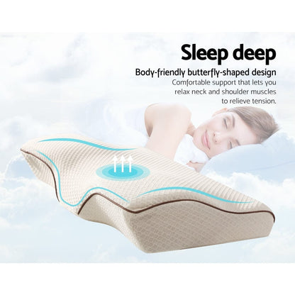 Giselle Home & Garden > Bedding > Pillows Giselle Bedding Memory Foam Contour Pillow
