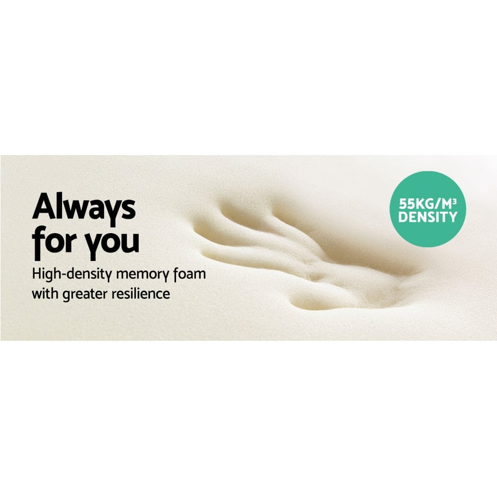 Giselle Home & Garden > Bedding > Pillows Giselle Bedding Memory Foam Contour Pillow Grey