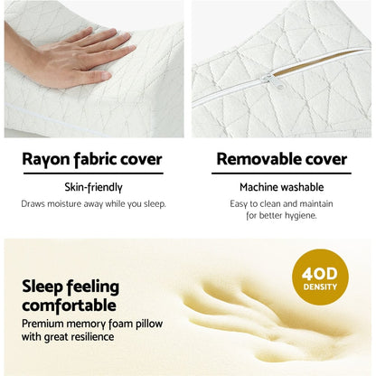 Giselle Home & Garden > Bedding > Pillows Giselle Bedding Memory Foam Leg Knee Pillow