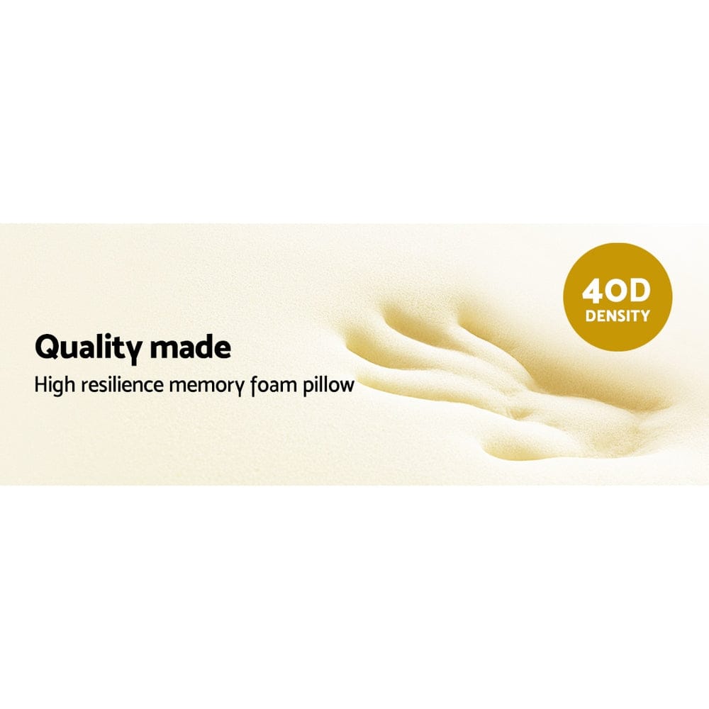 Giselle Home & Garden > Bedding > Pillows Giselle Bedding Memory Foam Neck Roll Pillow Bamboo Cover