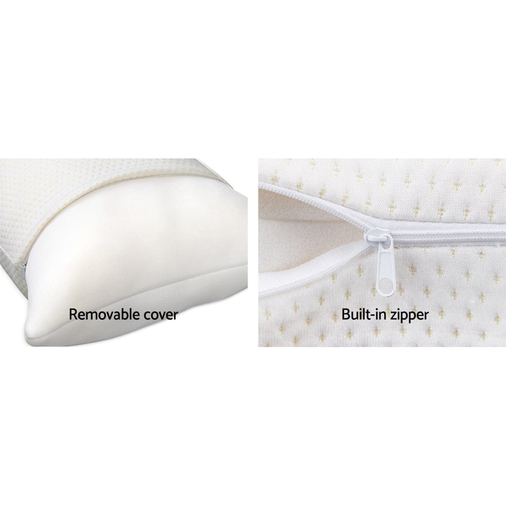 Giselle Home & Garden > Bedding > Pillows Giselle Bedding Memory Foam Pillow 19cm Thick Twin Pack