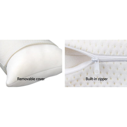 Giselle Home & Garden > Bedding > Pillows Giselle Bedding Memory Foam Pillow 19cm Thick Twin Pack
