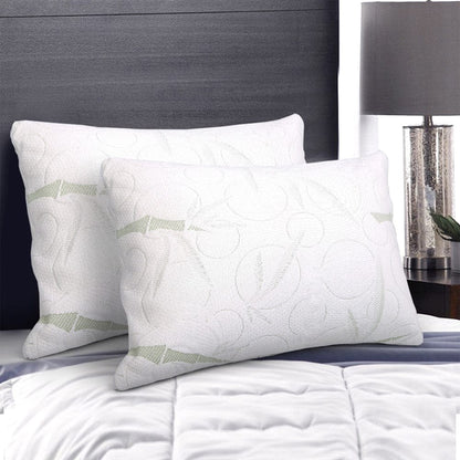 Giselle Home & Garden > Bedding > Pillows Giselle Bedding Memory Foam Pillow Bamboo Twin Pack