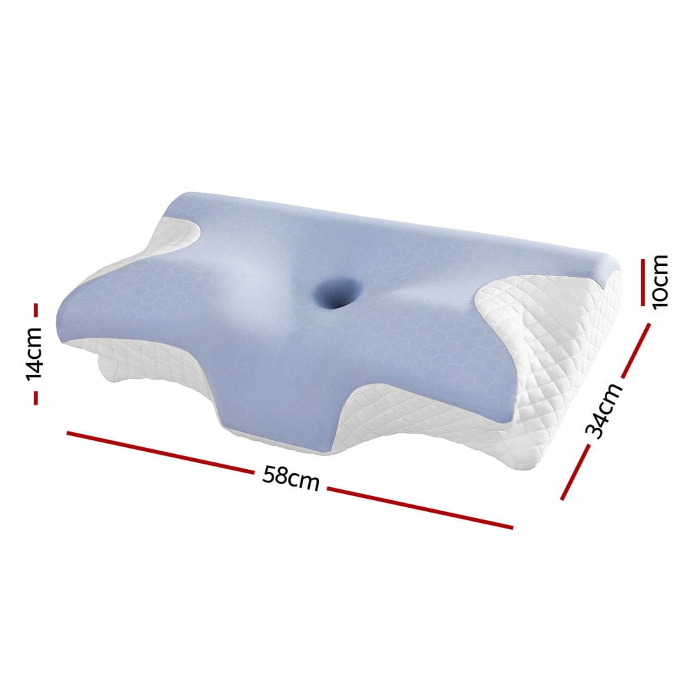 Giselle Home & Garden > Bedding > Pillows Giselle Bedding Memory Foam Pillow Ergonomic Contour