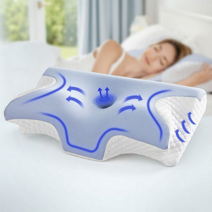 Giselle Home & Garden > Bedding > Pillows Giselle Bedding Memory Foam Pillow Ergonomic Contour