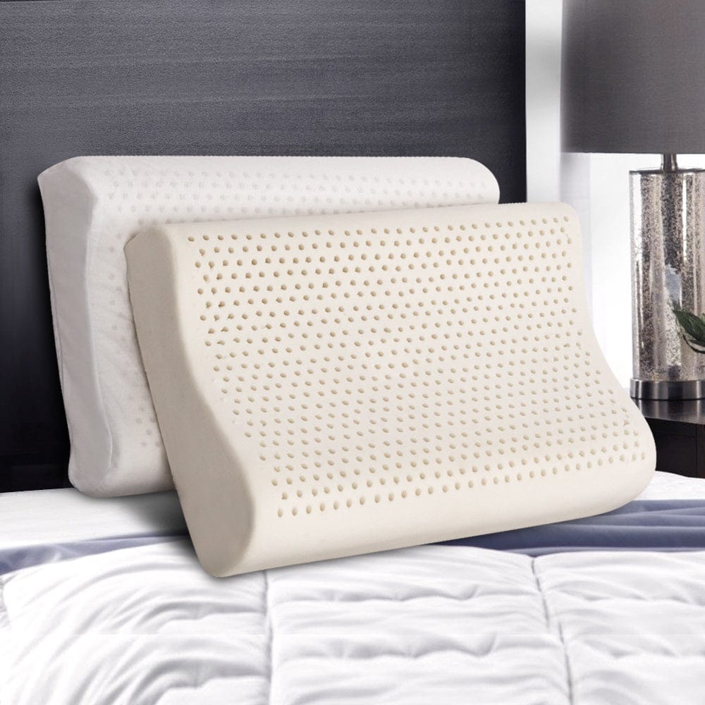 Giselle Home & Garden > Bedding > Pillows Giselle Bedding Natural Latex Pillow 2-Zone Twin Pack