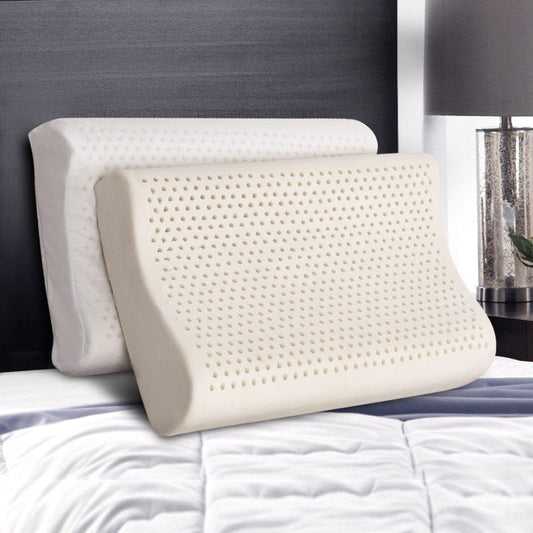 Giselle Home & Garden > Bedding > Pillows Giselle Bedding Natural Latex Pillow 2-Zone Twin Pack