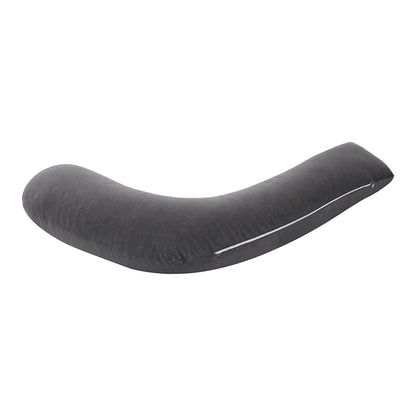 Giselle Home & Garden > Bedding > Pillows Giselle Bedding Pregnancy Pillow for Side Sleeping L-Shaped Maternity Body Pillow for Women 100% Cotton Jersey Cover for Head Neck Belly Support, 63x115 cm Grey