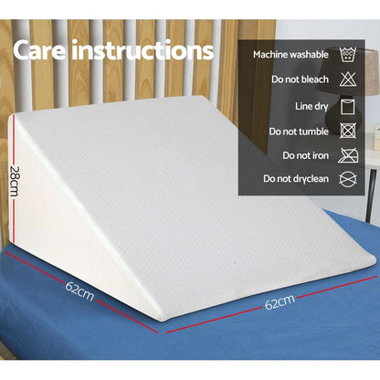 Giselle Home & Garden > Bedding > Pillows Giselle Bedding Wedge Pillow White