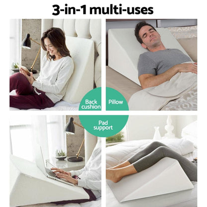 Giselle Home & Garden > Bedding > Pillows Giselle Bedding Wedge Pillow White