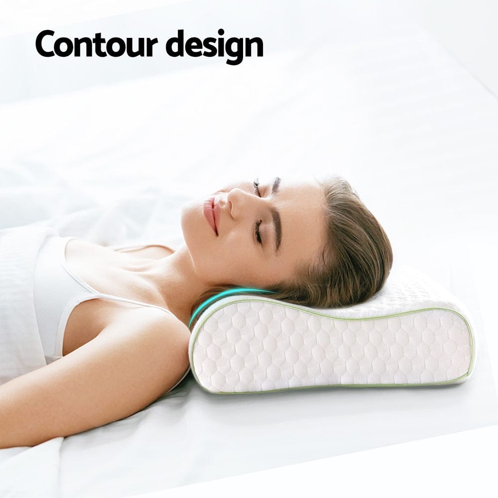 Giselle Home & Garden > Bedding > Pillows Giselle Memory Foam Pillow Contour Neck