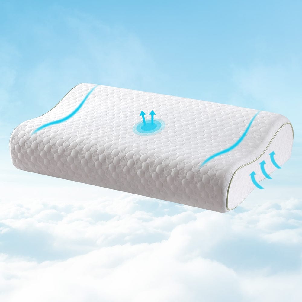 Giselle Home & Garden > Bedding > Pillows Giselle Memory Foam Pillow Contour Neck