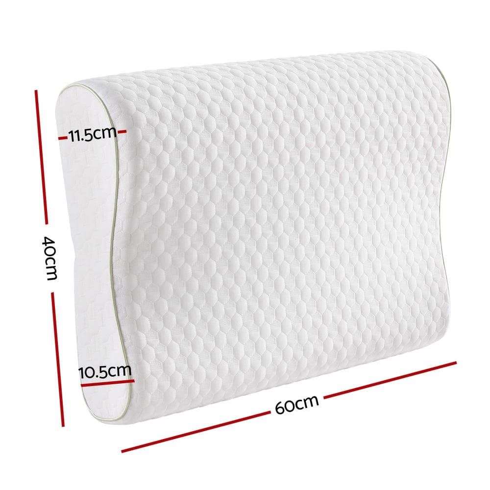 Giselle Home & Garden > Bedding > Pillows Giselle Memory Foam Pillow Contour Neck