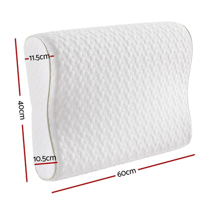 Giselle Home & Garden > Bedding > Pillows Giselle Memory Foam Pillow Contour Neck