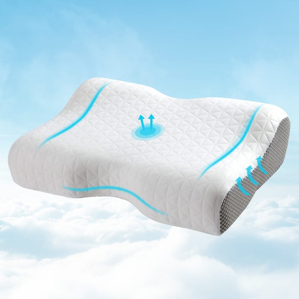 Giselle Home & Garden > Bedding > Pillows Giselle Memory Foam Pillow Contour Neck