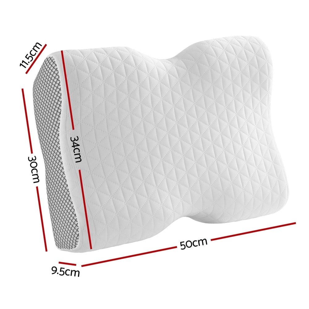 Giselle Home & Garden > Bedding > Pillows Giselle Memory Foam Pillow Contour Neck