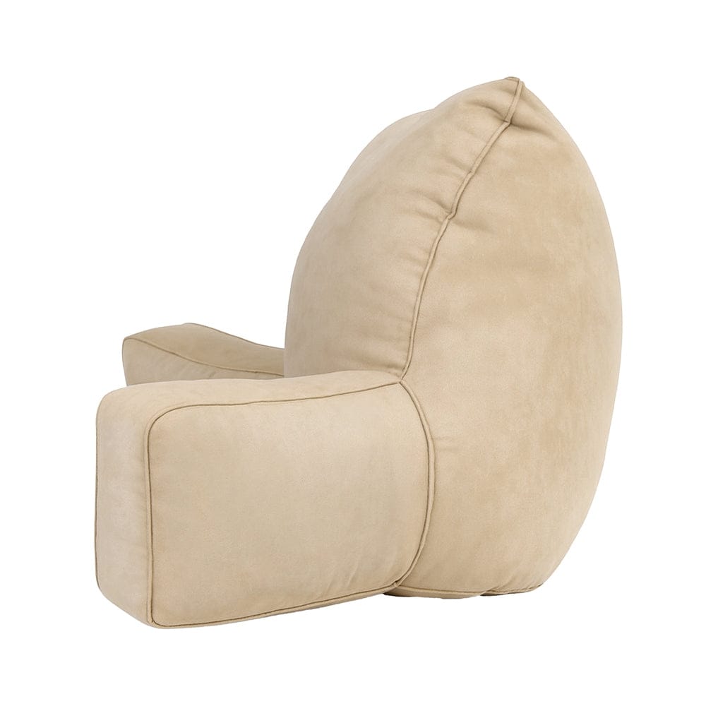 Giselle Home & Garden > Bedding > Pillows Giselle Reading Pillow Back Rest Lumbar Support Cushion Oatmeal