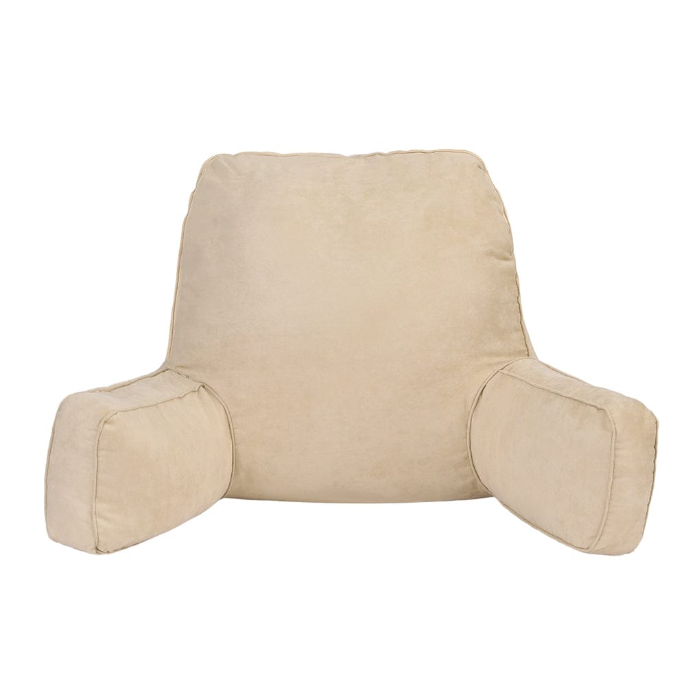 Giselle Home & Garden > Bedding > Pillows Giselle Reading Pillow Back Rest Lumbar Support Cushion Oatmeal